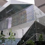 The Seattle Public Library main building