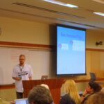 @jeffreyzinn presenting "Playing Hooky with Actions & Filters" at WordCamp San Diego